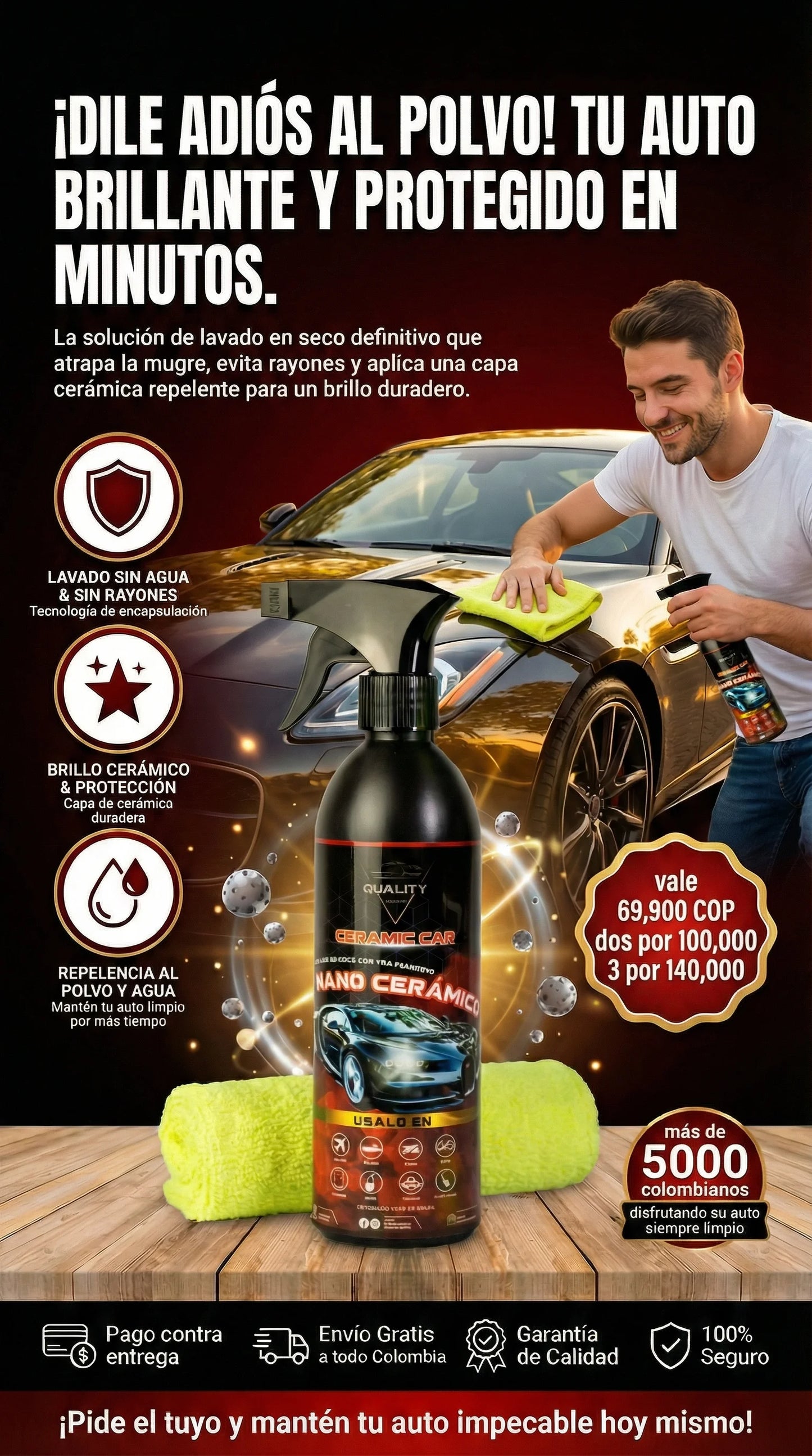 Cerámic car - lavado en seco